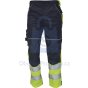 Kalhoty pracovní do pasu KNOXFIELD HV DW275, CERVA