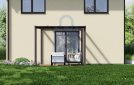Pergola 3x3 m, hnědá