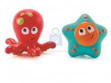 Hračky do vody - stříkací chobotnice s hvězdicí
