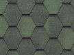 Šindel střešní, ECO ROOF Hexagonal, 279 MIXED GREEN, Tegola