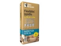 Lepidlo flexibilní na obklady a dlažbu SUPER FLEX, Den Braven