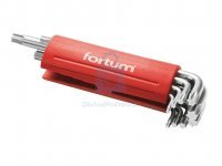 Sada TORX klíčů, T10-T50, 9 dílů, FORTUM