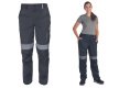 Dámské pracovní kalhoty MAX ECO STRETCH LADY CERVA s kapsami a reflexními prvky