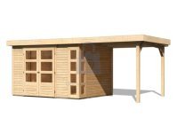 Domek zahradní s přístavkem, dřevěný, KARIBU KERKO 5