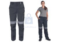 Pracovní kalhoty do pasu dámské MAX ECO STRETCH LADY, CERVA