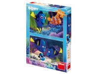 Puzzle Disney Dory se našla 2x77 dílků