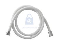 Hadice sprchová, bílá PVC, VIKING