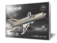 Merkur stavebnice - Stíhač Mig 21, 682 dílů