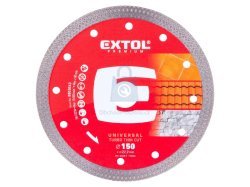Kotouč řezný diamantový, TURBO Thin Cut, EXTOL PREMIUM