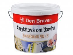 Omítkovina akrylátová drásaná (rýhovaná) zrno 2 mm, Den Braven