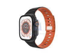 Silikonový řemínek FIXED Magnetic Strap pro Apple Watch