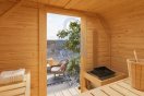 Sauna finská KARIBU QUADRO 1 PLUS (35445)
