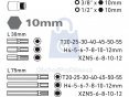 sada IMBUS-TORX-XZN bitů