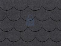 Šindel střešní, TOP SHINGLE TRADITIONAL, 060 BLACK, Tegola