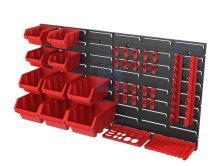 Regál nástěnný s boxy "SET 5", QBRICK