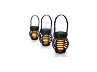 Lucerna solární závěsná LED, 3 ks, Garden King