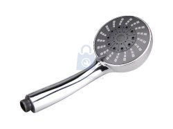 Hlavice sprchová chromová, 3 funkce, 100 mm, VIKING