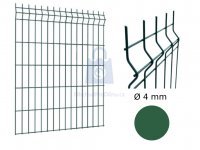 Dílec plotový PILOFOR ECO, drát 4 mm, zelený