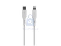 Liquid silicone kabel FIXED USB-C/Lightning, nabíjecí a datový, PD a MFI