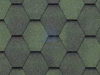 Šindel střešní, ECO ROOF Hexagonal, 279 MIXED GREEN, Tegola