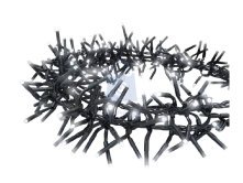 Řetěz vánoční LED, ježek, venkovní i vnitřní, studená bílá, časovač, EMOS