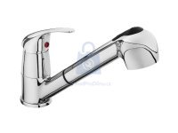 Baterie dřezová teleskopická, chrom, BALLETTO