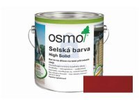 Barva selská Nordicky červená 2308, OSMO