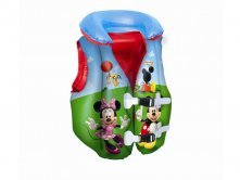 Nafukovací plavací vesta - Mickey/Minnie, rozměr 0,51 x 0,46 m
