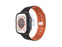 Silikonový řemínek FIXED Magnetic Strap pro Apple Watch