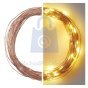 Řetěz vánoční nano LED, měděný, venkovní i vnitřní, teplá bílá, časovač, EMOS