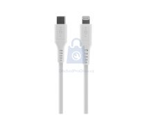 Liquid silicone kabel FIXED USB-C/Lightning, nabíjecí a datový, PD a MFI