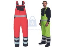 Kalhoty pracovní s laclem, zimní,  KNOXFIELD HVPS, CERVA