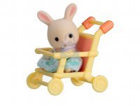 Baby příslušenství - králík v kočárku