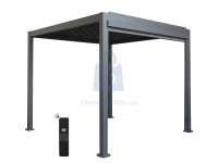 Pergola bioklimatická hliníková, LanitPlast BIOCLIMATIC PREMIUM PLUS