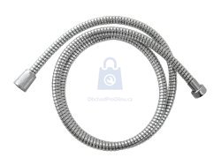 Hadice sprchová, černo/stříbrná, PVC, FRESHHH