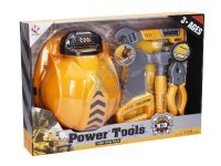 Dětské nářadí s helmou a svítilnou