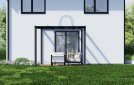 Pergola 3x3 m, antracit