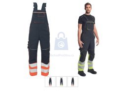 Klhoty pracovní s laclem KNOXFIELD HVPS DW, CERVA