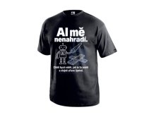 Tričko s potiskem - Ai mě nenahradí
