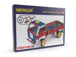 Merkur 4 univerzální stavebnice, 609 dílů, 40 modelů