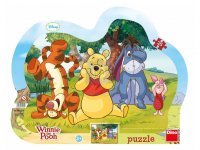 Puzzle Disney Schovávaná s Medvídkem Pú 25 dílků