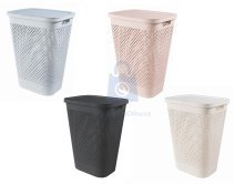 Koš na špinavé prádlo s víkem Pure, 55 l, Curver