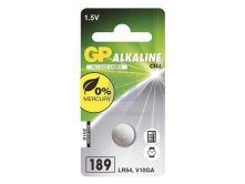Alkalická knoflíková baterie GP LR54 (189, AG10)