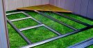 Základna podlahová pro zahradní domky ARROW