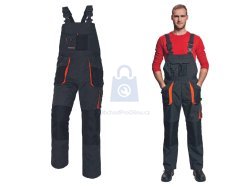 Kalhoty pracovní s laclem EMERTON FLANNEL