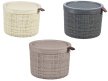 Kulatý úložný box Jute, 2 l, Curver