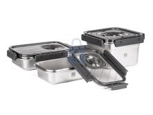 Set nerezových vakuovacích dóz, G21