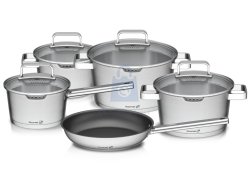 Sada nádobí Gourmet Miracle s cedníkem, 9 dílů, G21