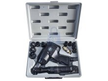 Pneumatický rázový utahovák + ráčna, 1/2", 310 Nm, 17 dílů, XTLINE