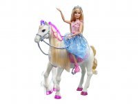 Barbie princess adventure princezna a kůň se světly a zvuky, Mattel